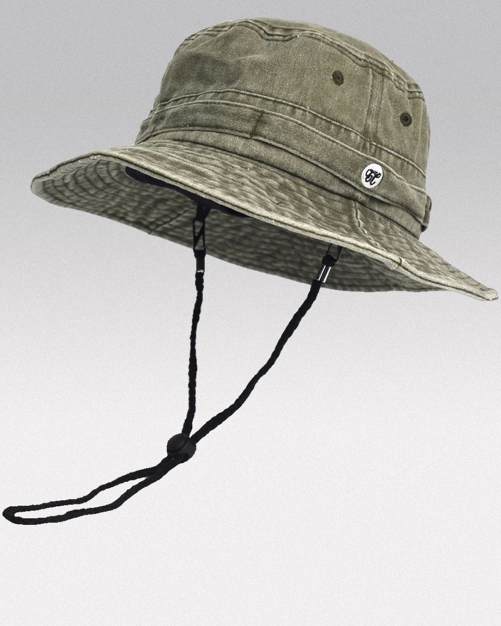 ’FTW’ Bucket Hat - Army green / 56-58 cm