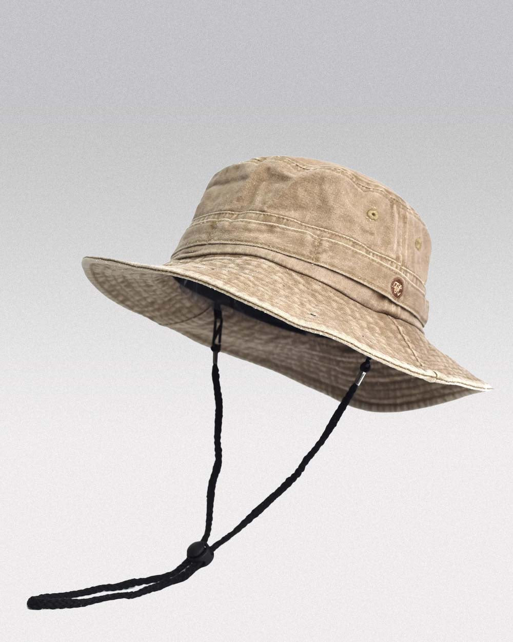 ’FTW’ Bucket Hat - Brown / 56-58 cm