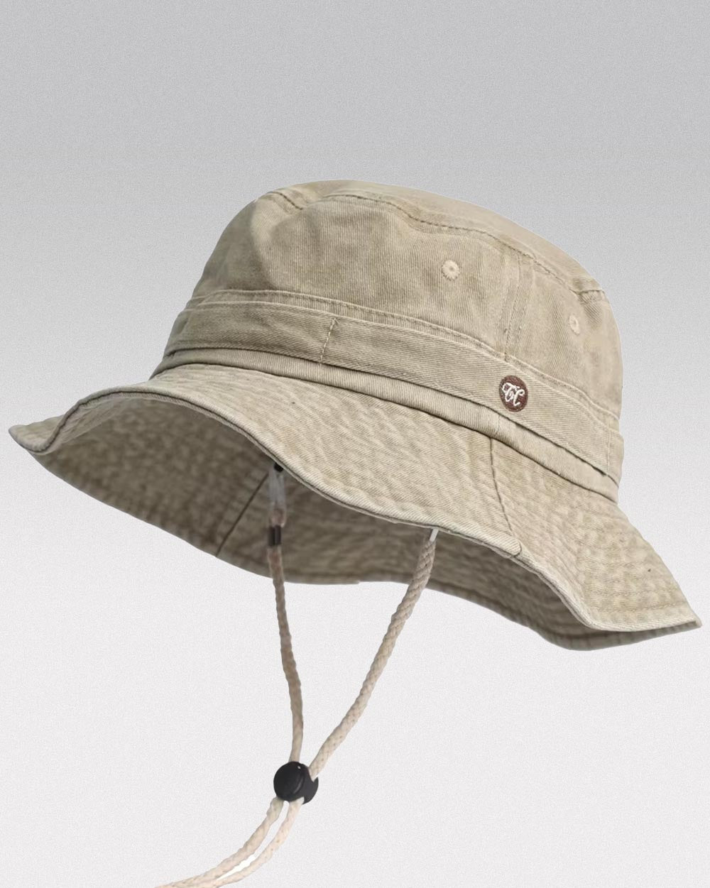 ’FTW’ Bucket Hat - Khaki / 56-58 cm