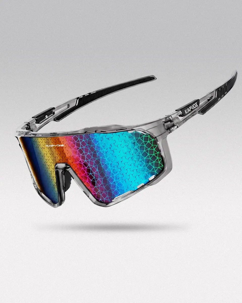 Futuristic Glasses Hologram Lotus