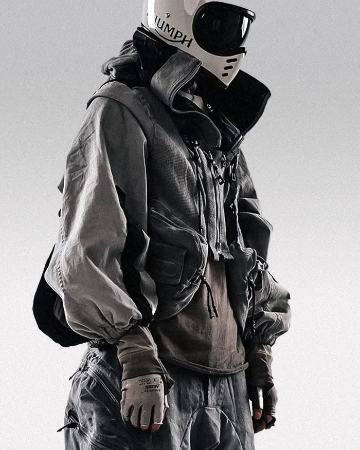 Futuristic jacket ’Yukogi’ - TECHWEAR STORM™