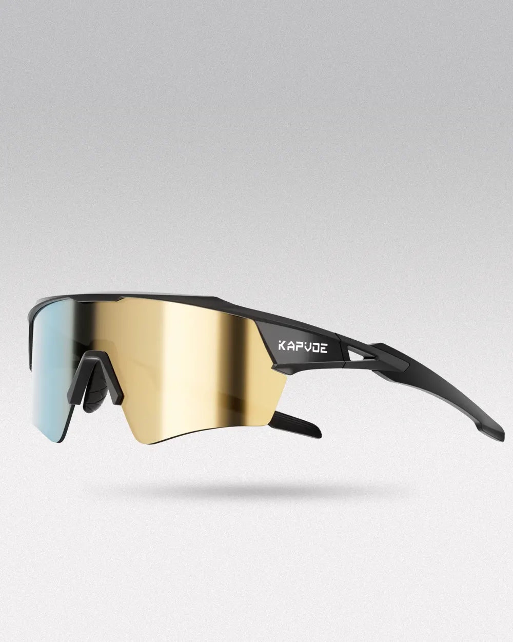 Futuristic Sunglasses ’Vector’ - Gold
