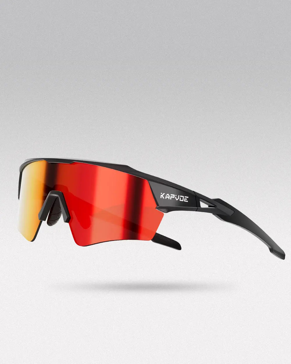 Futuristic Sunglasses ’Vector’ - Red