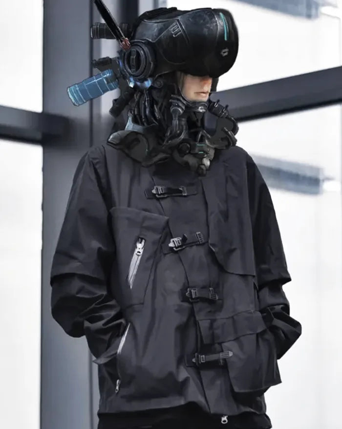 Futuristic windbreaker