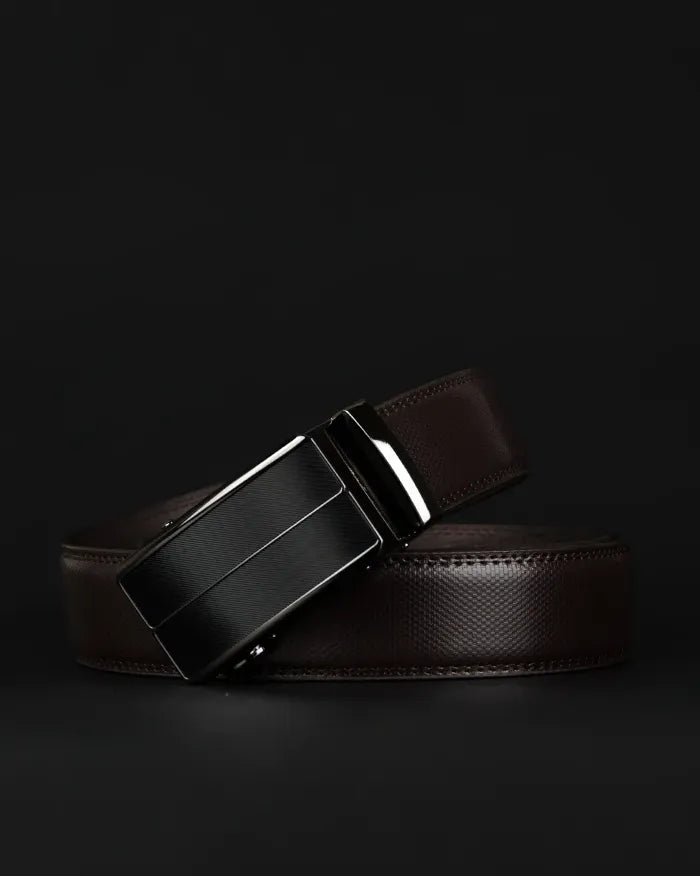 Genuine leather men’s belt ’Ikugo’