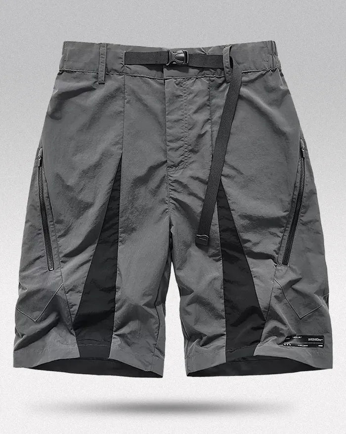 Grey shorts men ’Nashino’ - TECHWEAR STORM™