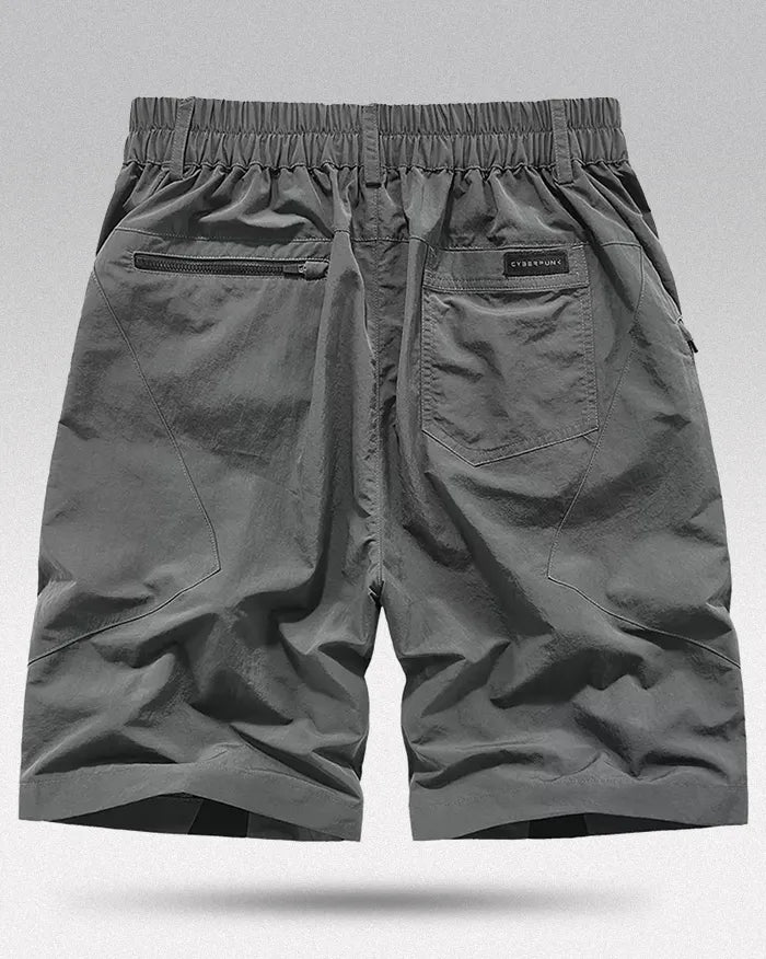 Grey shorts men ’Nashino’ - TECHWEAR STORM™