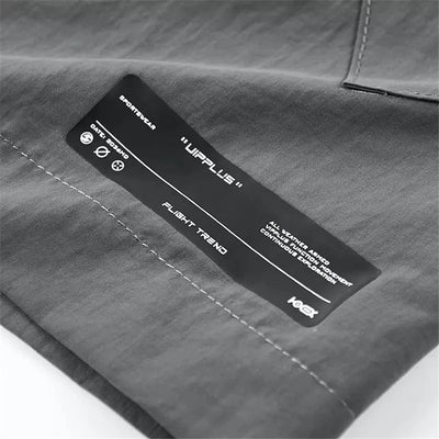 Grey shorts men ’Nashino’ - TECHWEAR STORM™