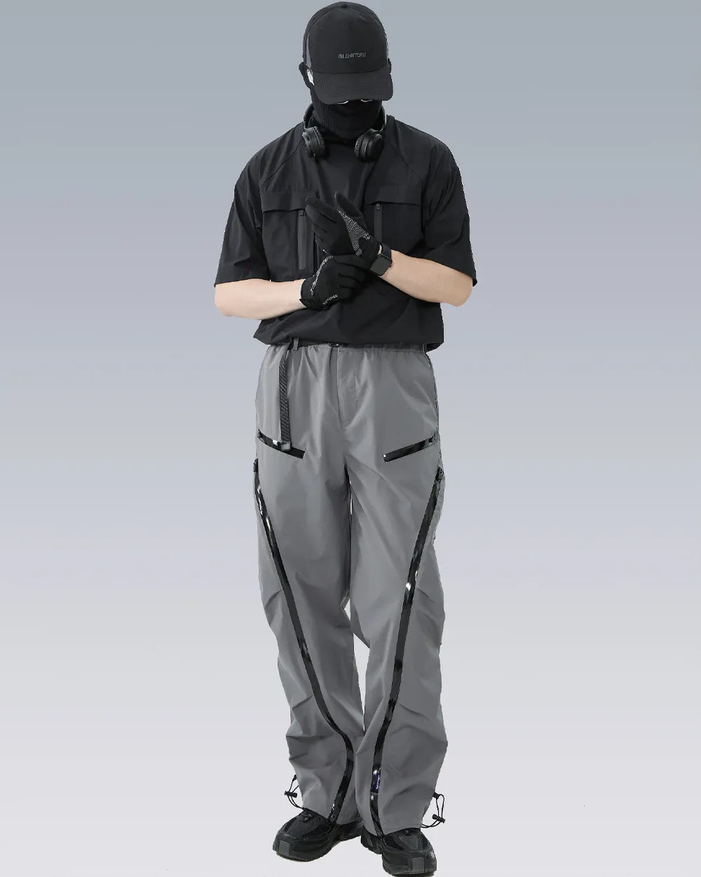 Grey techwear pants ’Gonan’