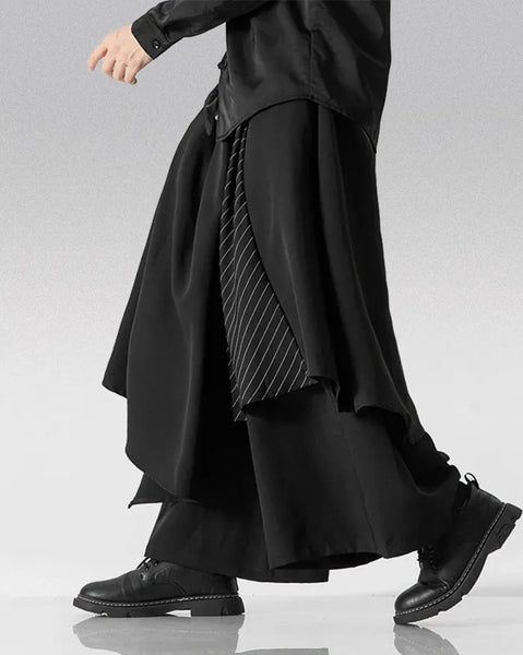 Ghost of Tsushima HAKAMA JEANS ブラック New Collaboration With Ghost of Tsushima – SuperGroupies USA
