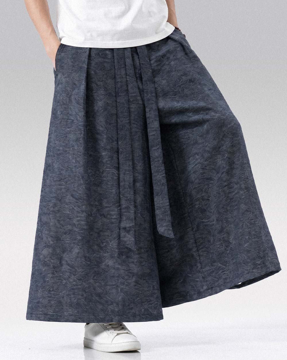 Hakama Pants ’Tomiya’ - M / Blue