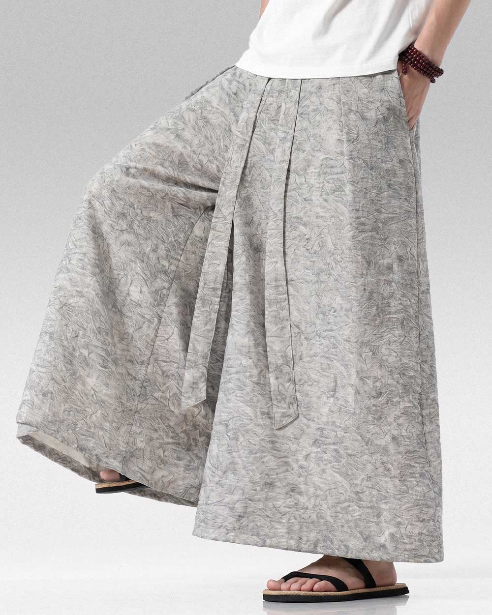 Hakama Pants ’Tomiya’ - M / Gray