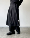 Hakama pants with Detachable Skirt ’Lizuka’ - TECHWEAR