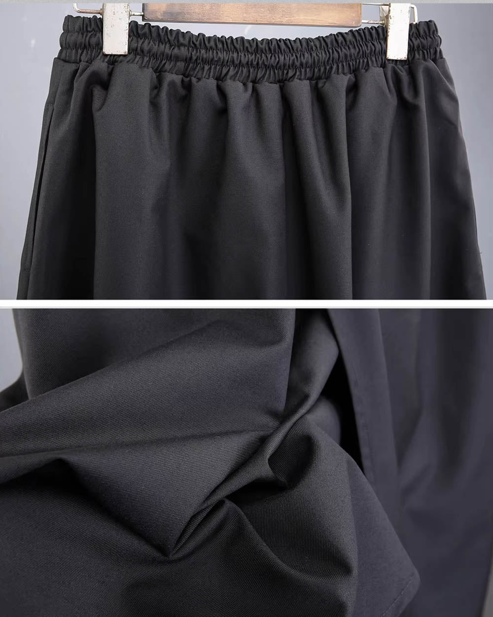 Hakama Style Pants ’Isaha’ - One Size / black