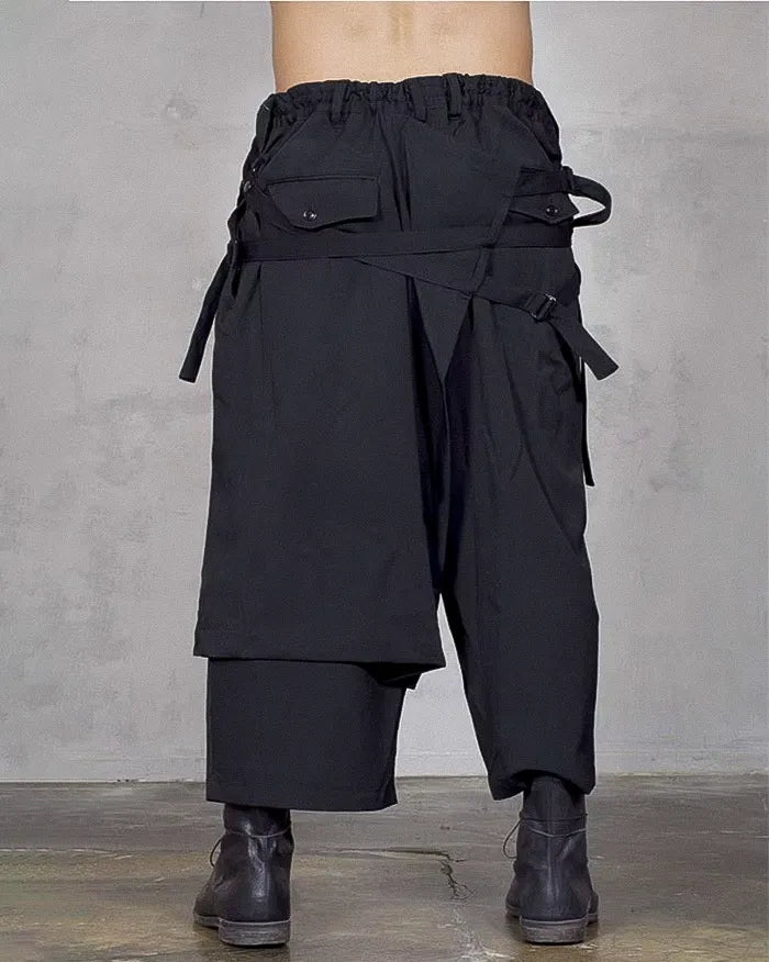 Hakama style trousers ’Kamoka’ - TECHWEAR STORM™