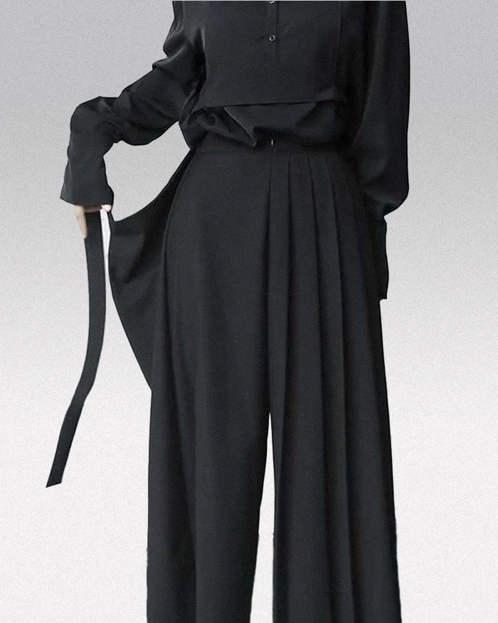 Hakama trousers black 