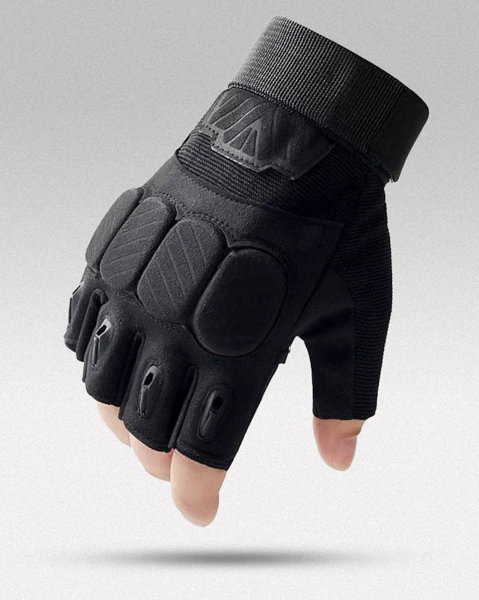 Half Finger Gloves Fukotsu Black / M