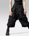 Harem pants men black ’Tomako’ - TECHWEAR STORM™