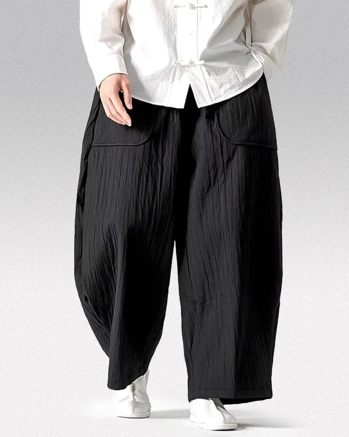 Harem pants wide leg ’Gakyo’ - TECHWEAR STORM™