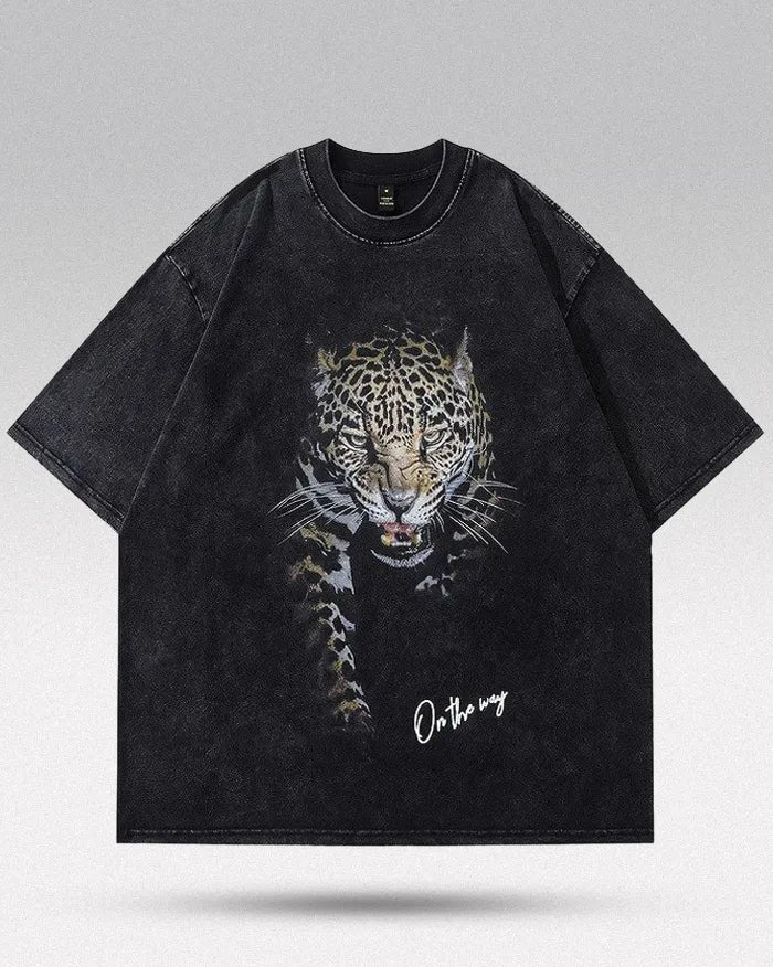 トップス 25SSmain story OversizedTee Darkshadow 2 Retro Cropped Zip-Up Hoodie (Heather Grey/Black) [Boxy +