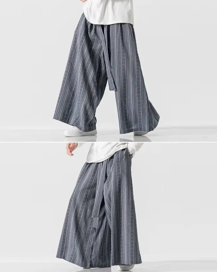 Japanese pants wide leg ’Yabari’ - TECHWEAR STORM™