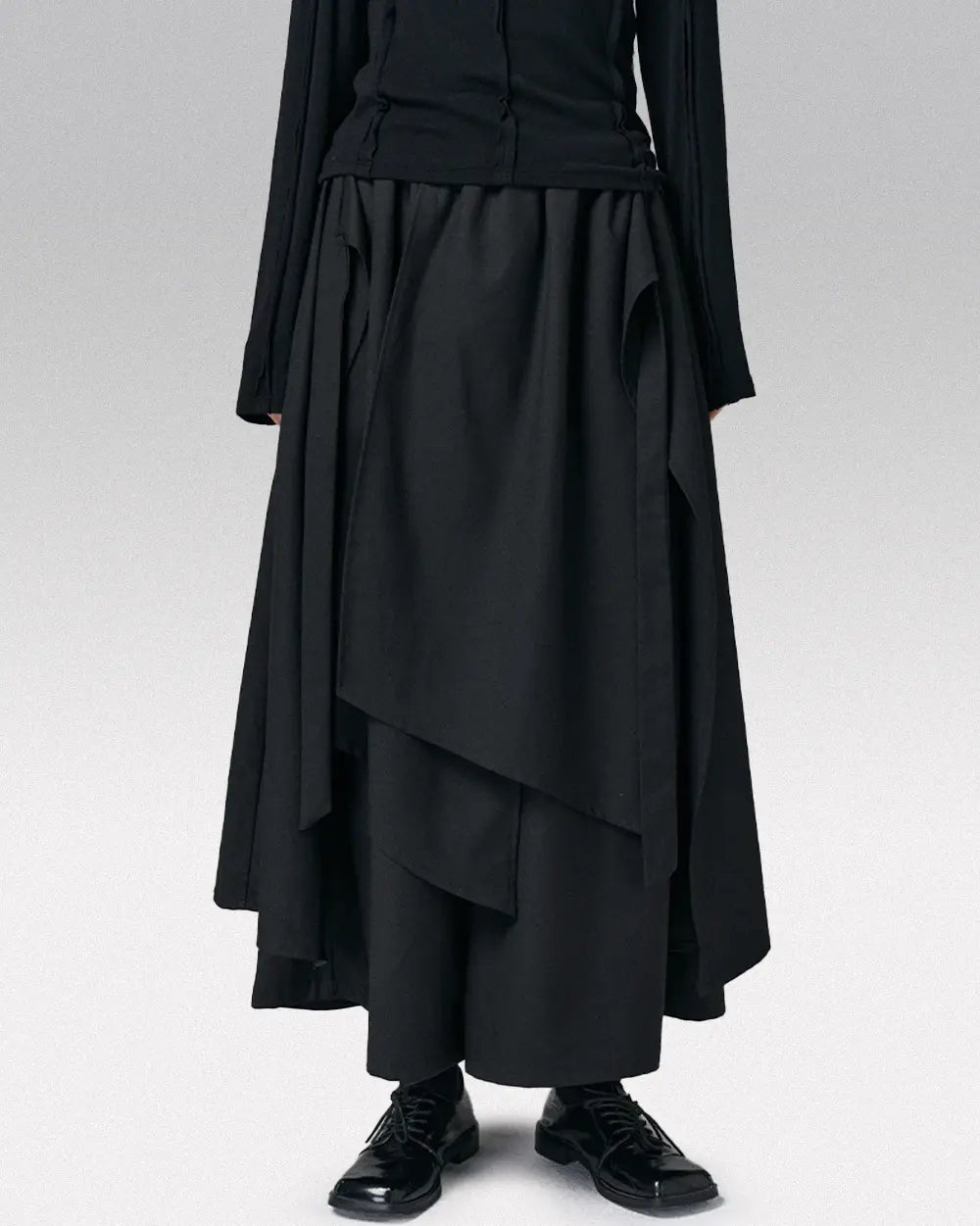 Japanese pants women ’Kumamoto’ - black / One Size