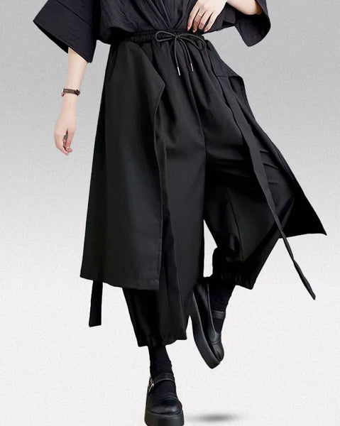 未使用　JAPAN PRACTICE PANTS / BLACK Size:L TORAICHI Nikkapokka Japanese Tobi Men Work Pants BLACK High
