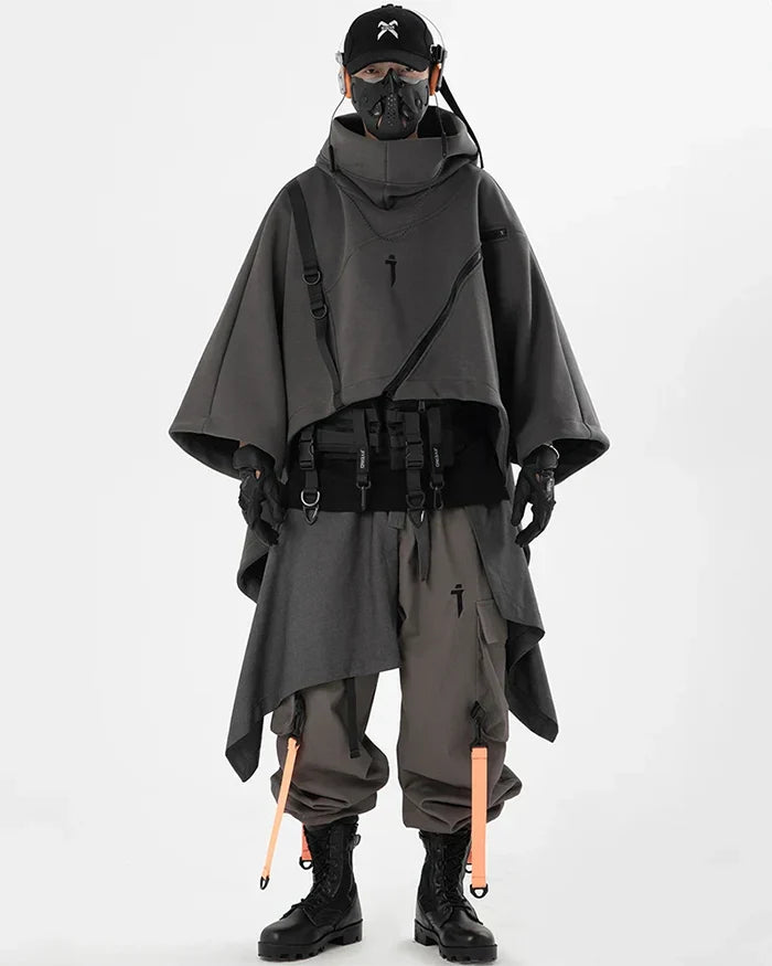 Japanese Techwear Hoodie ’Motosu’ - TECHWEAR STORM™