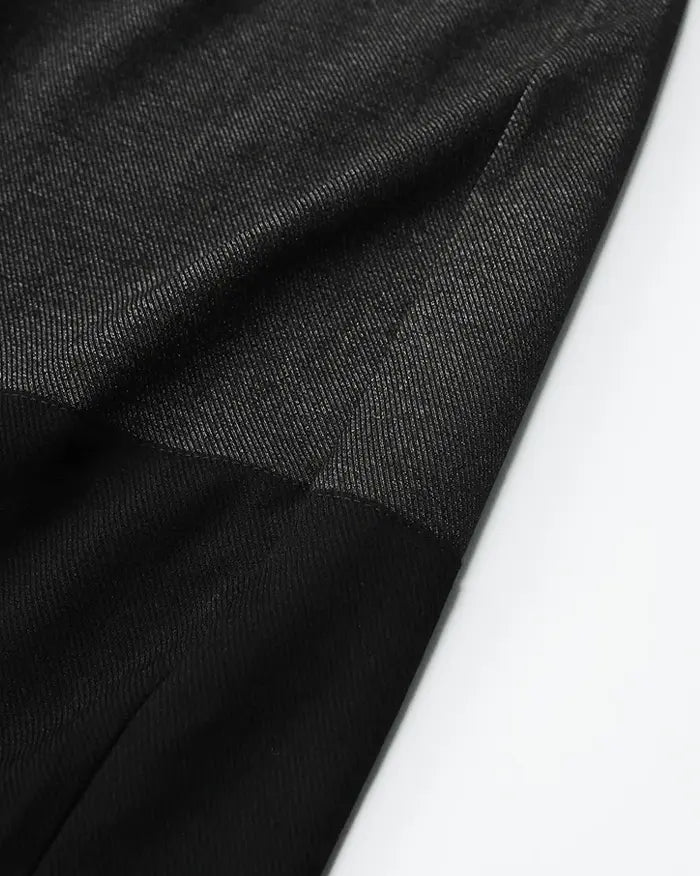 Japanese wide leg pants women ’Suyama’ - dark gray