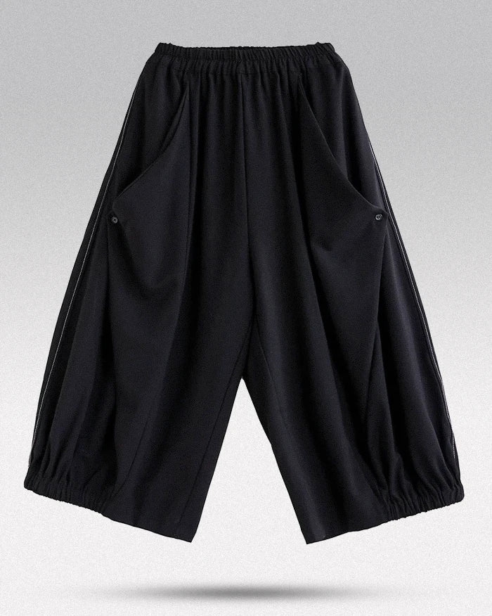 Japanese wide leg pants women ’Suyama’ - TECHWEAR STORM™