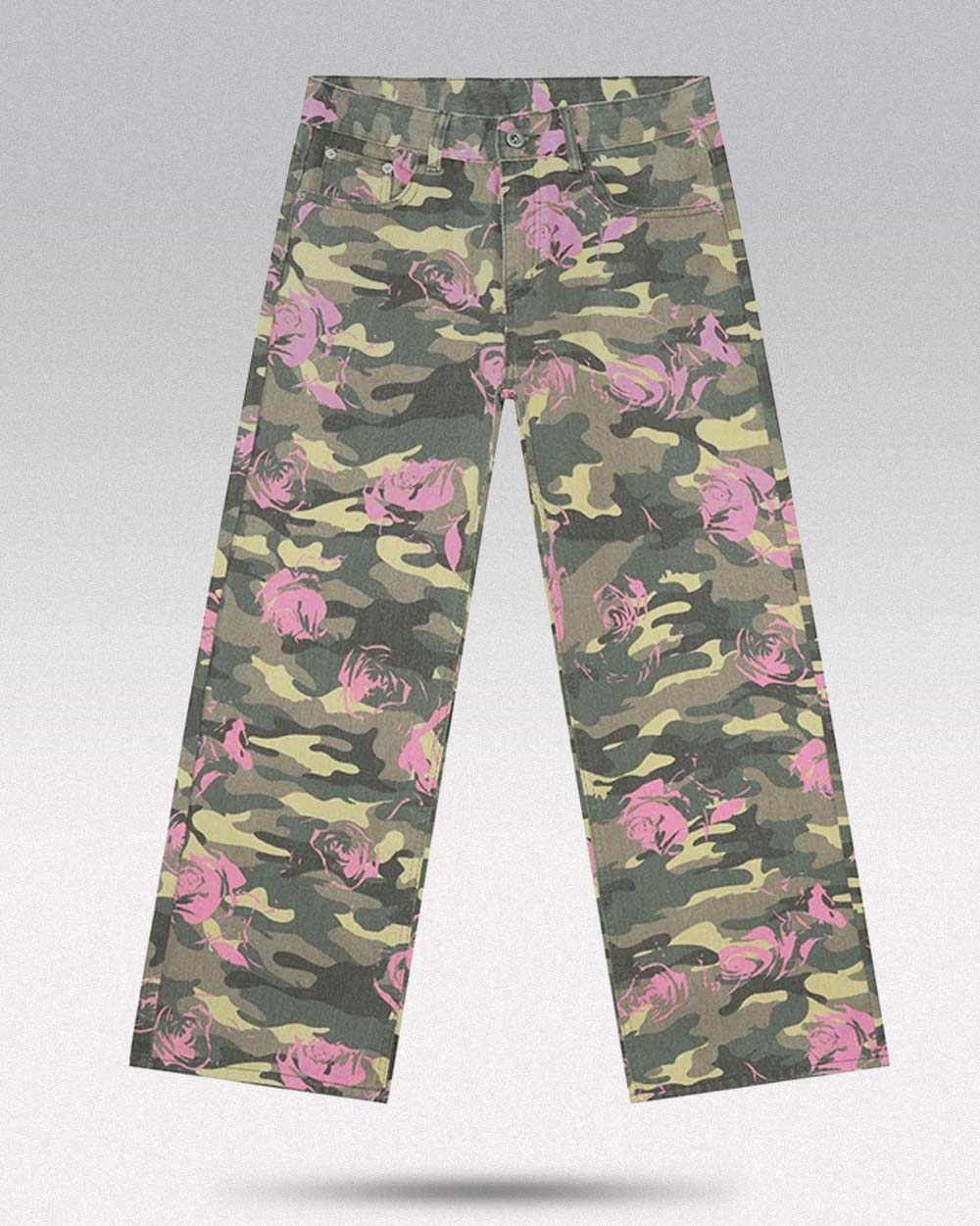 Jeans floral print ’Ninohe’