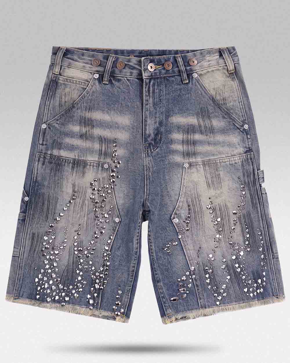 Jorts with rhinestones ’Drexil’