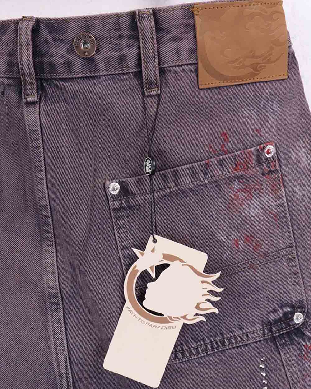 Jorts with rhinestones ’Drexil’