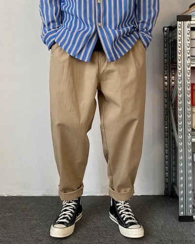 Khaki streetwear pants ’Hiro’ - TECHWEAR STORM™