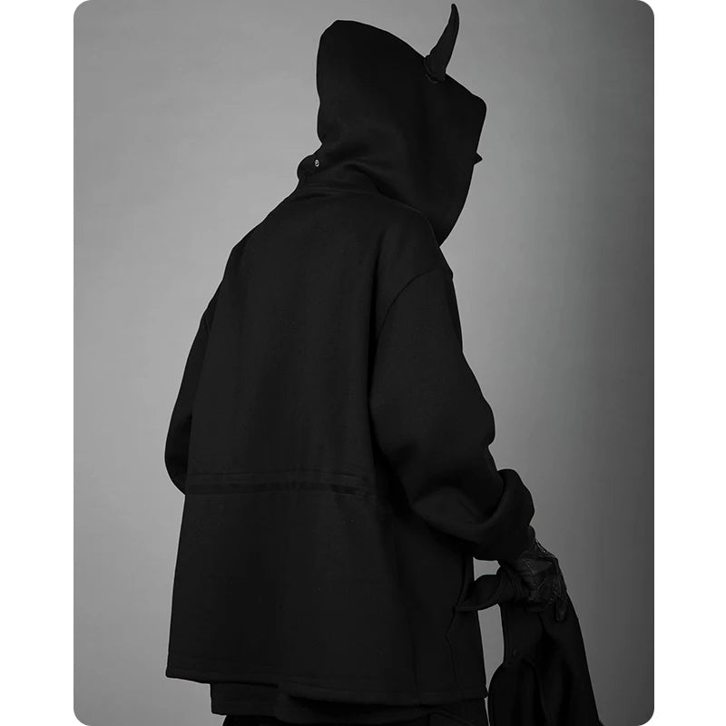 Kotetsu Hoodie with horns - TECHWEAR STORM™