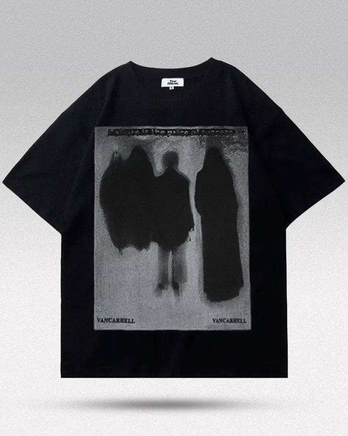 "Kuchiki" T-Shirt black color
