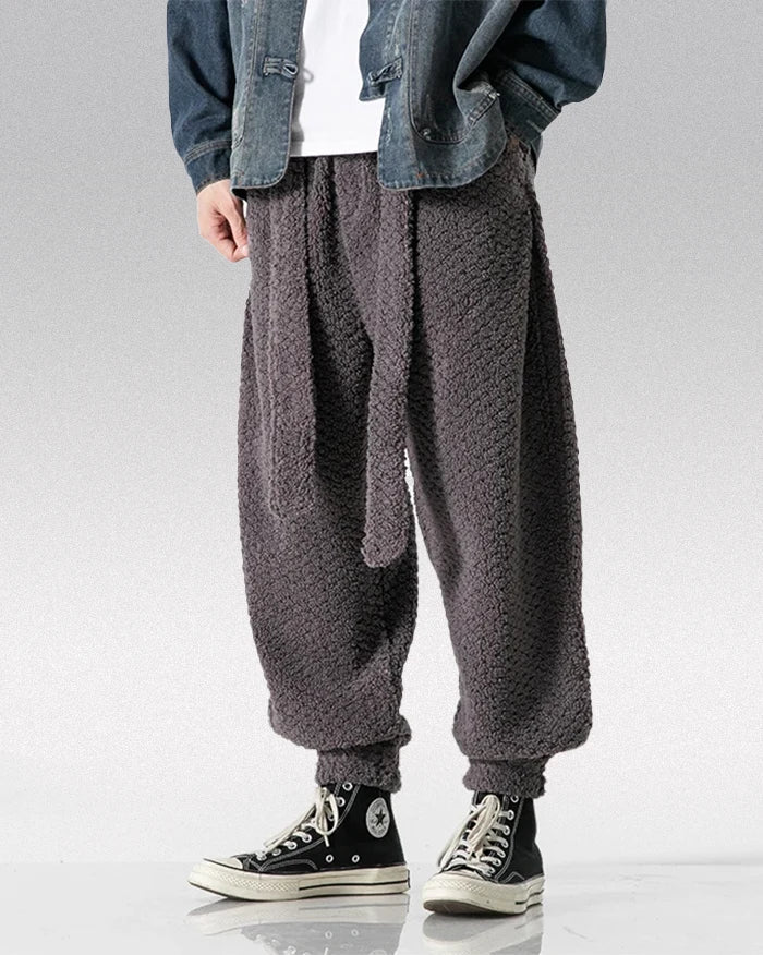 Lambswool pants ’Miyama’ - TECHWEAR STORM™