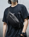 Leather fanny pack crossbody ’Arao’ - TECHWEAR STORM™