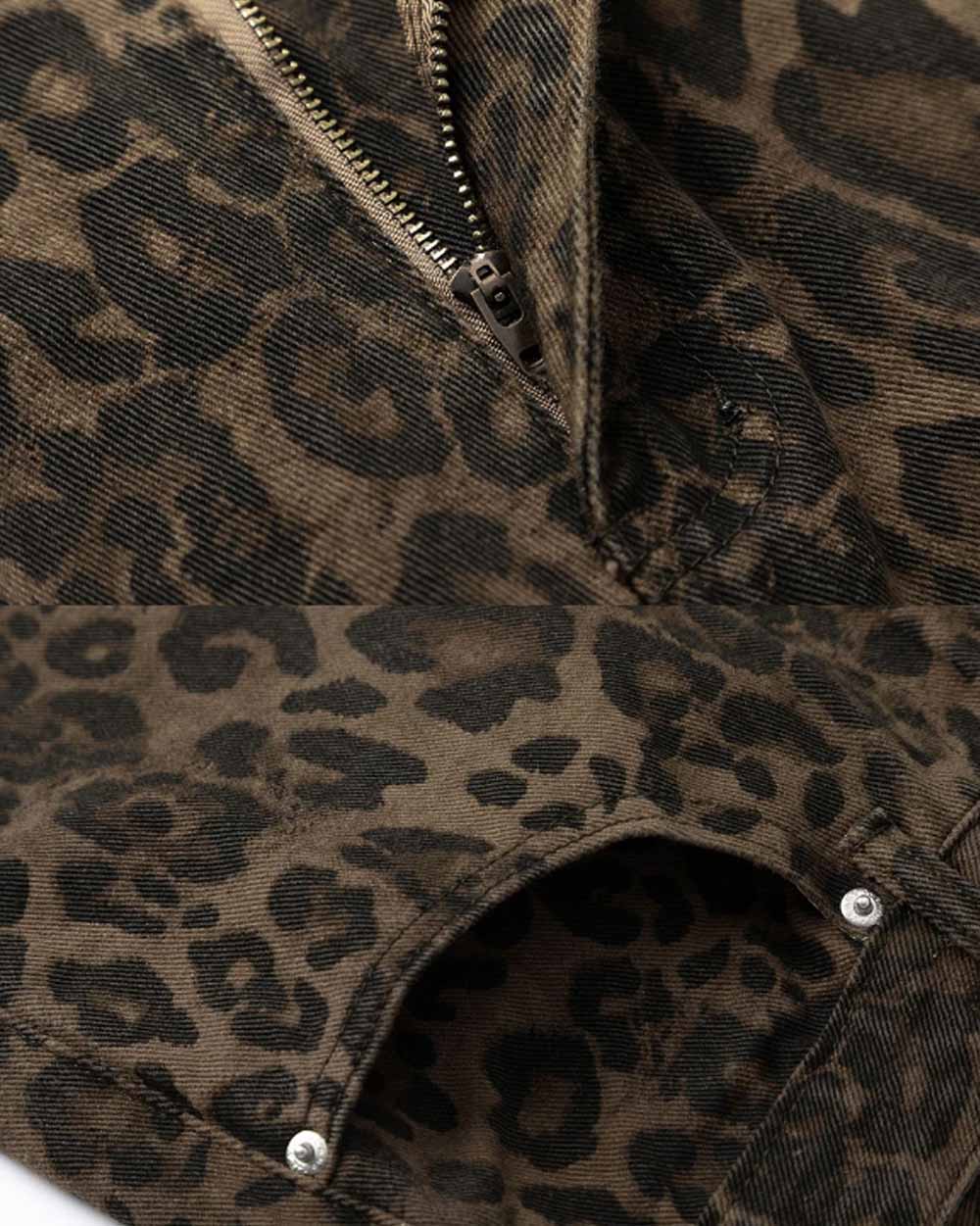 Leopard jeans ’Izumi’