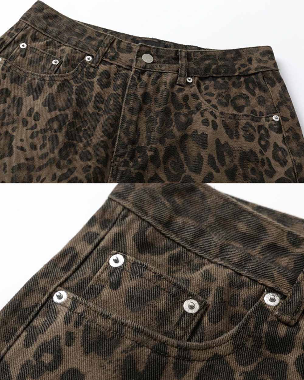 Leopard jeans ’Izumi’
