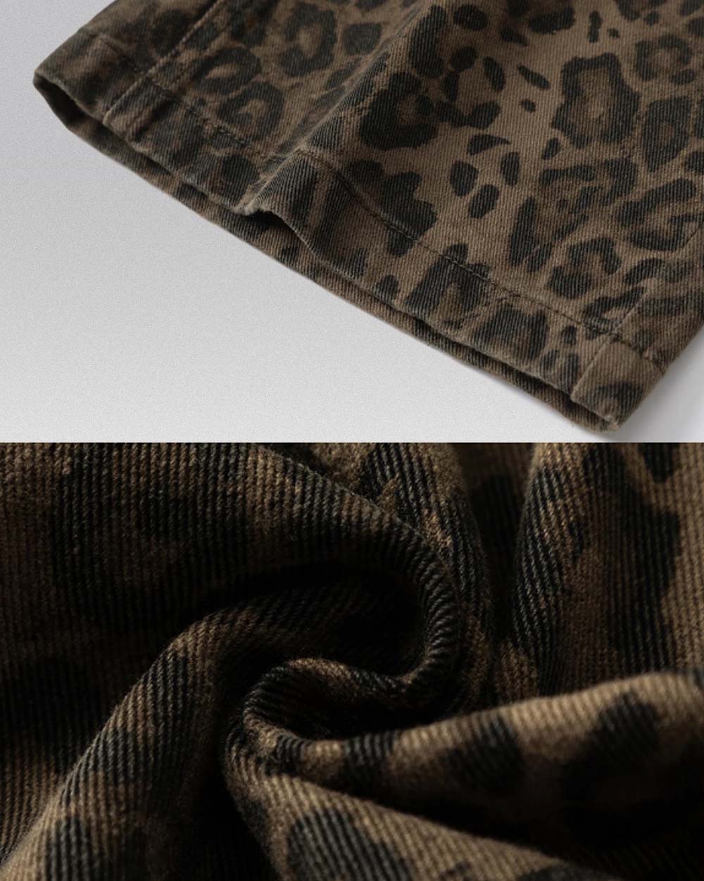 Leopard jeans ’Izumi’