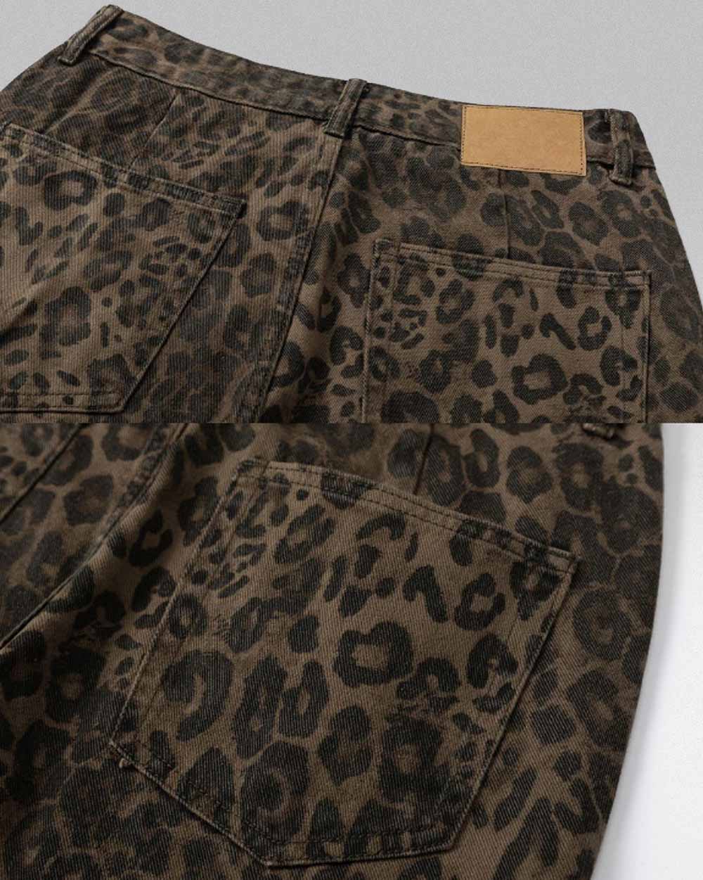 Leopard jeans ’Izumi’
