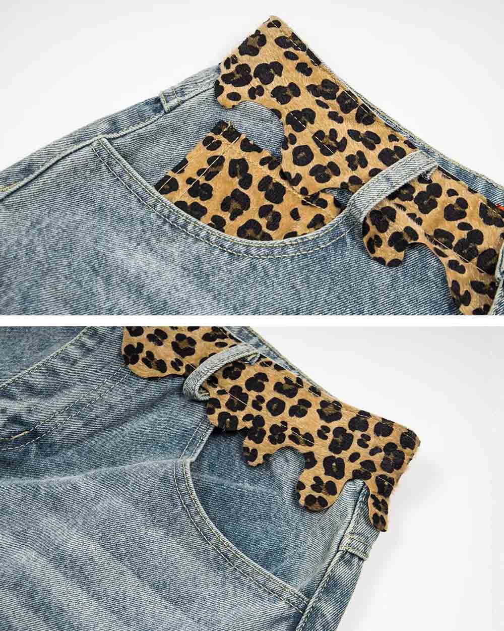 Leopard Jorts ’Renzu’