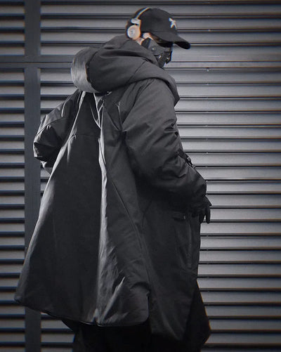 Long down jacket ’Kitahiro’ - TECHWEAR STORM™