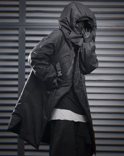 Long down jacket ’Kitahiro’ - TECHWEAR STORM™