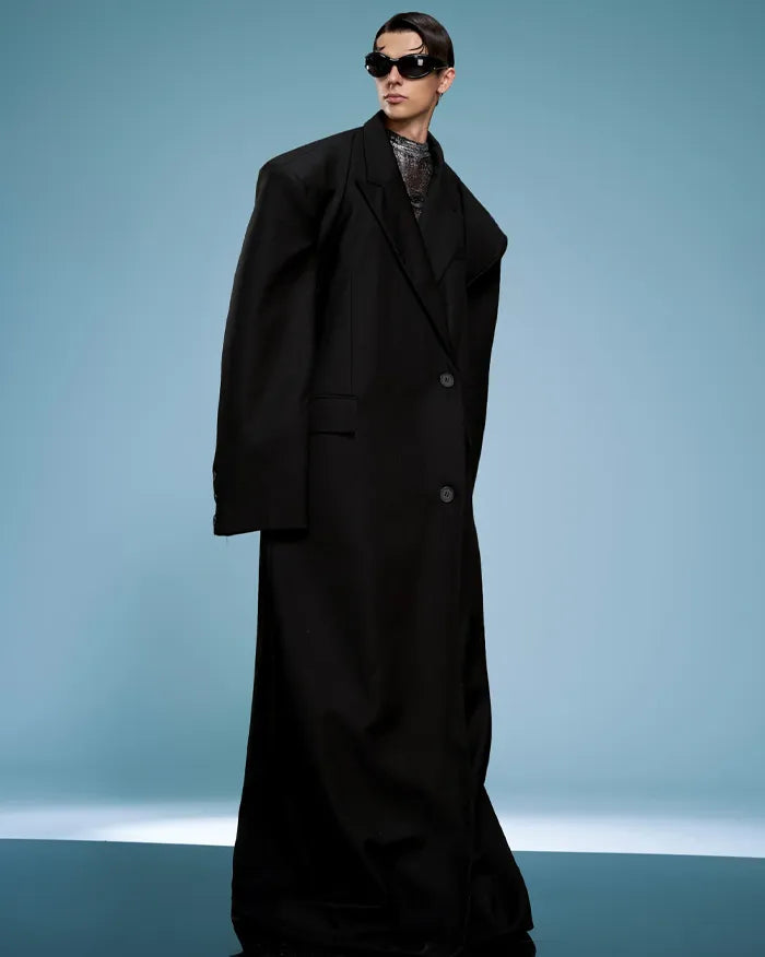 Long oversized trench coat ’Zorva’