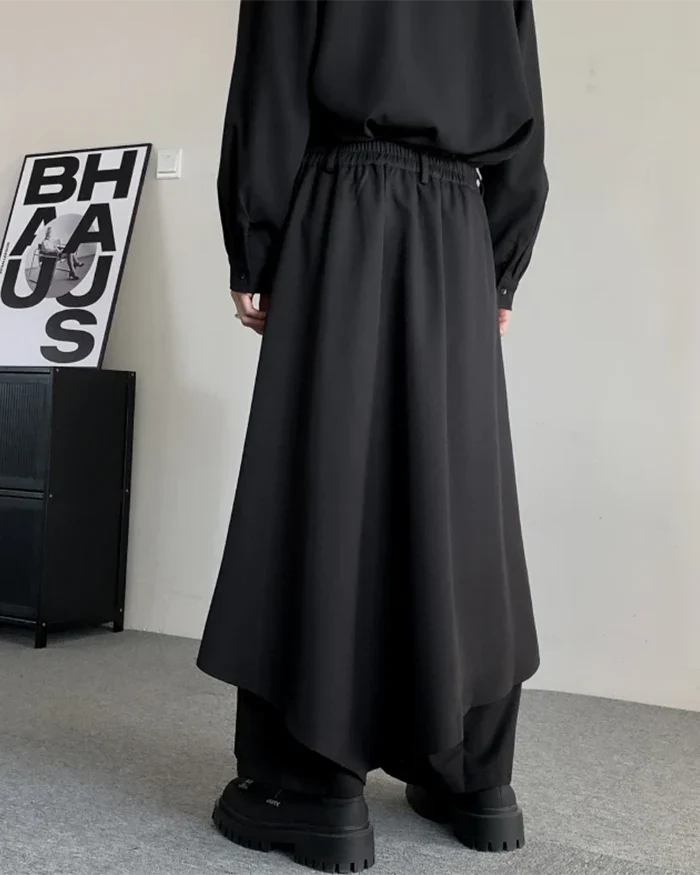 Long skirt pants ’Hashima’ - TECHWEAR STORM™