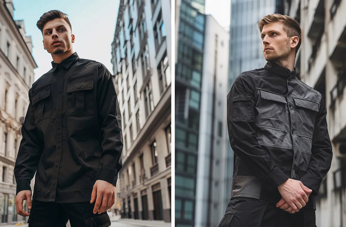 tactical long sleeve shirts for street fashion