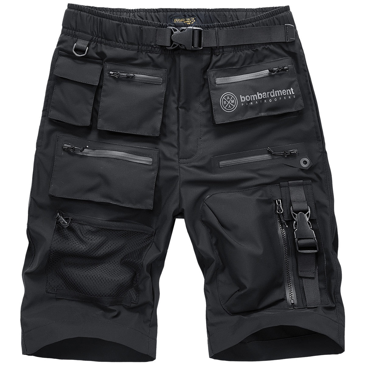 KENAIJING Shorts pour Hommes, Casual Cotton Shorts de Travail Techwear Shorts Street Style(Noir, XL KENAIJING Shorts pour Hommes, Casual Cotton Shorts de Travail Techwear Shorts Street Style(Noir, XL