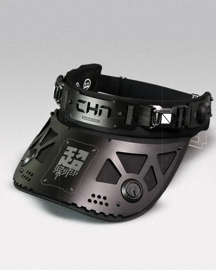 Mechanical visor ’Sharex’ - black / M (55-59 cm